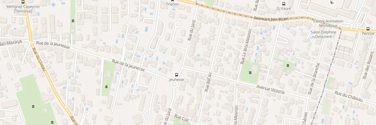 Plan du 101B Rue du Jard à Mérignac