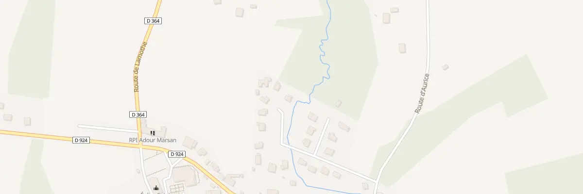Plan du 140 Av de Leste à Cauna