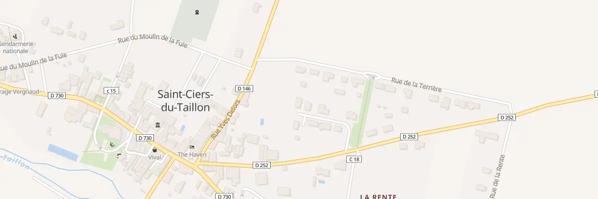 Plan du 10 Imp du Clos de la Terriere à Saint-Ciers-du-Taillon
