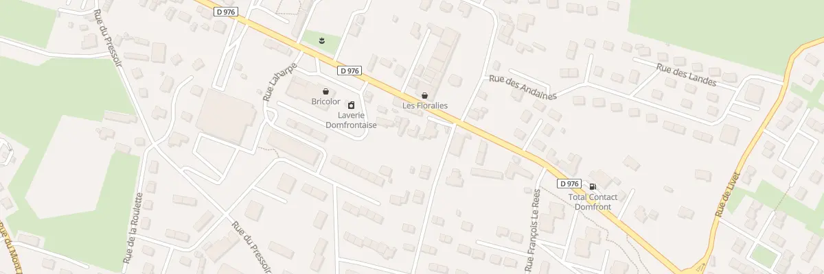 Plan du 82 Rue du Maréchal Foch à Domfront en Poiraie