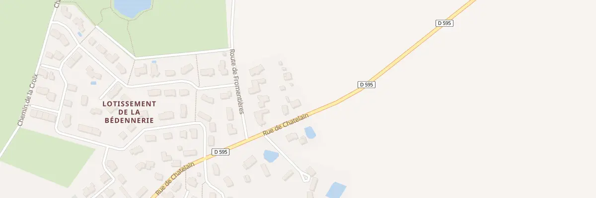 Plan du 12 Rue de Chatelain à Coudray