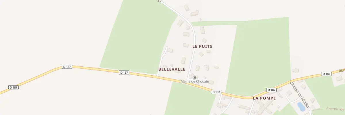 Plan du 82 Rue de Bellevalle à Chouain