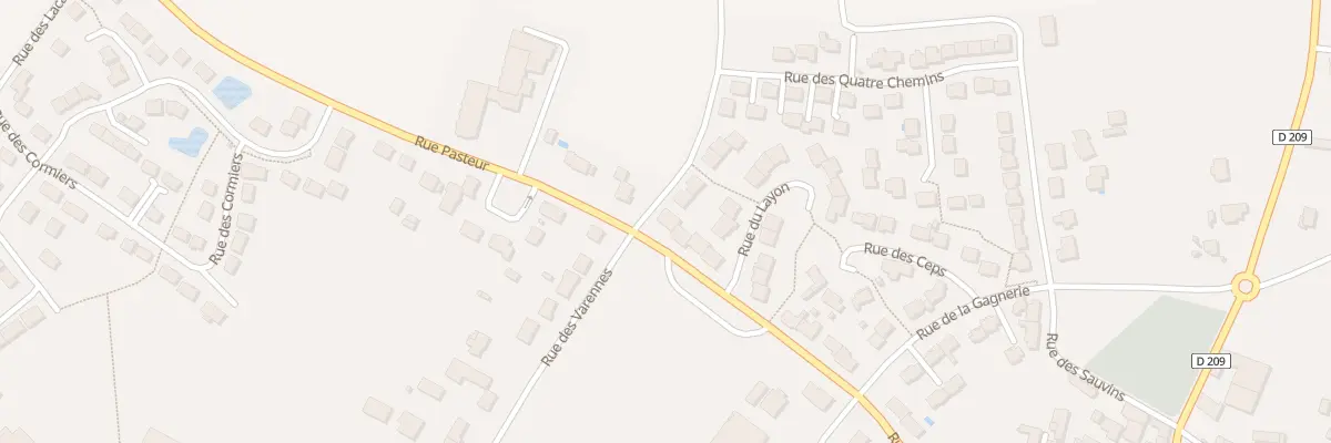 Plan du 32 Rue Pasteur à Val-du-Layon