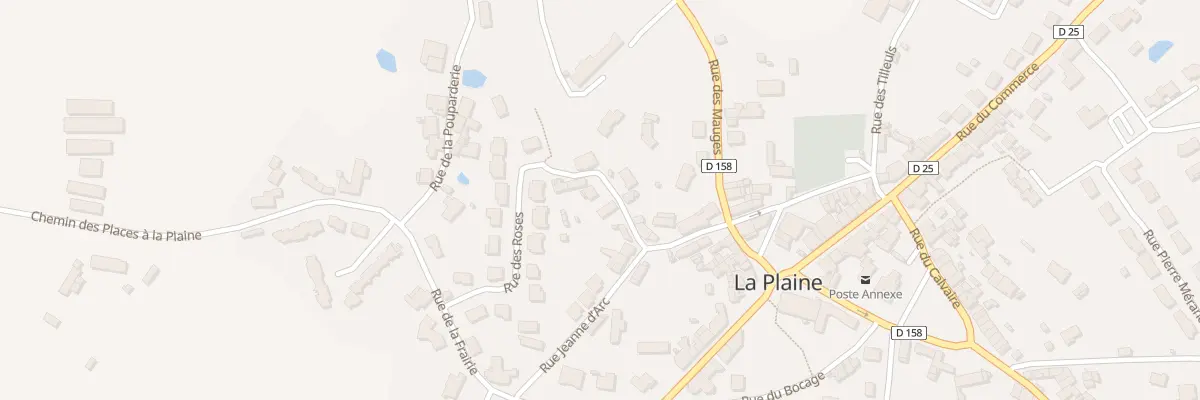 Plan du 5 Rue des Lilas à La Plaine