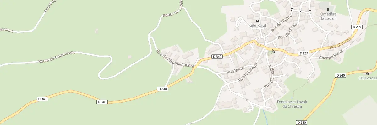 Plan du 5006 Village à Lescun