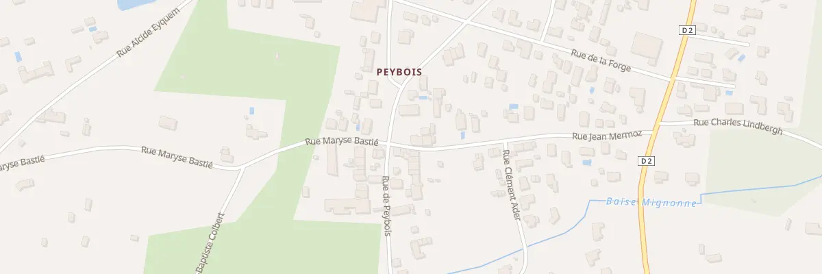 Plan du 27 Rue Jean Mermoz à Blanquefort