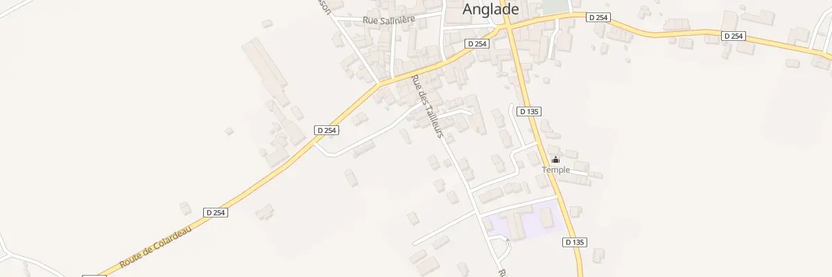 Plan du 6B Rue des Tailleurs à Anglade
