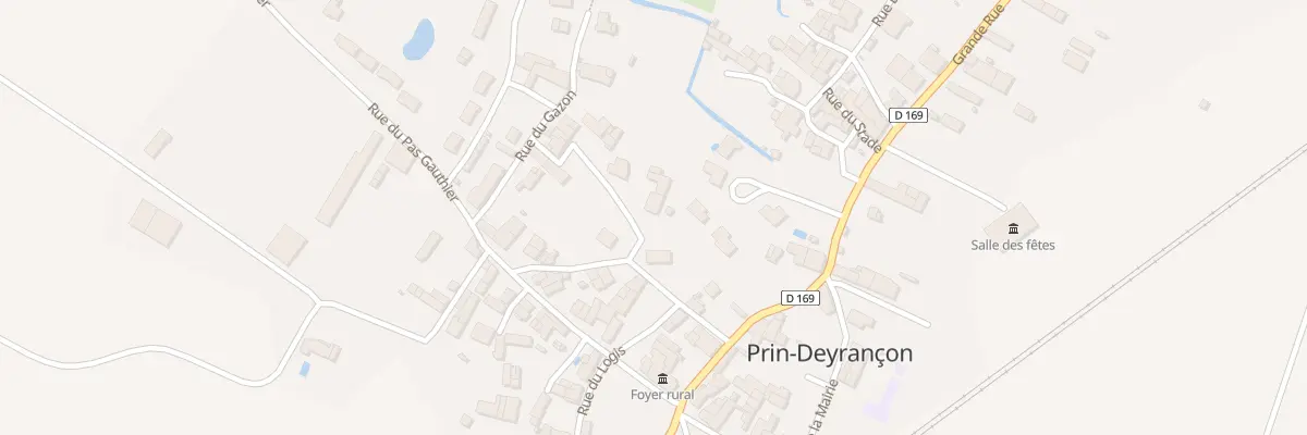 Plan du 2 Rue de l’Aunis à Prin-Deyrançon