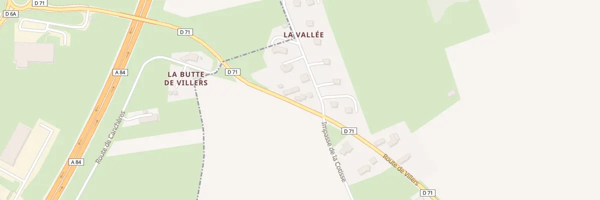 Plan du 2 La Butte de Villers à Épinay-sur-Odon
