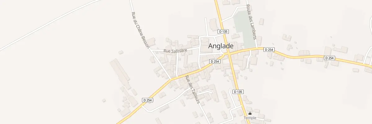 Plan du 5 Pl Saint Martin à Anglade