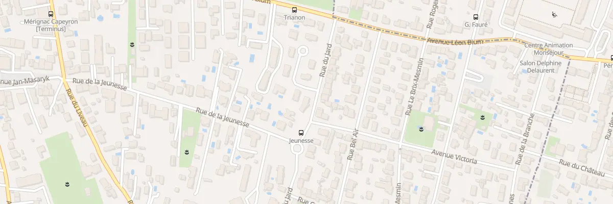 Plan du 102 Rue du Jard à Mérignac