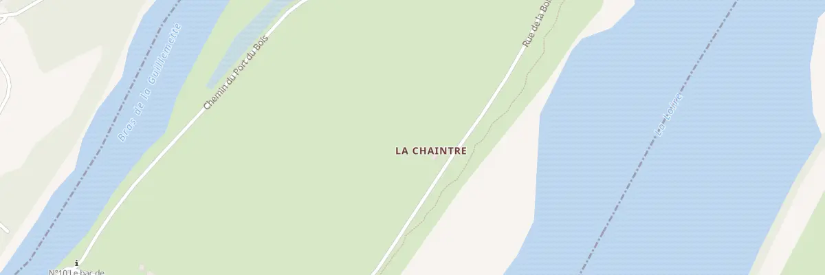 Plan du 5081 La Chaintre à Béhuard