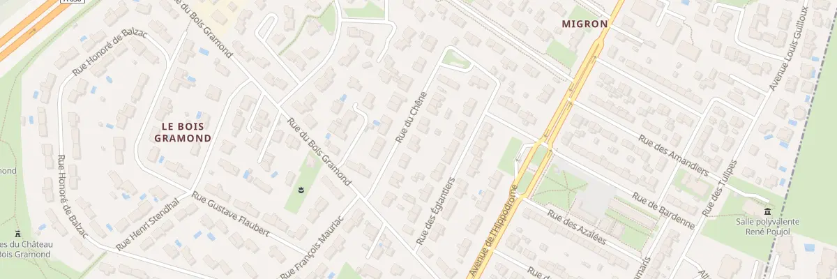 Plan du 16 Rue du Chene à Eysines