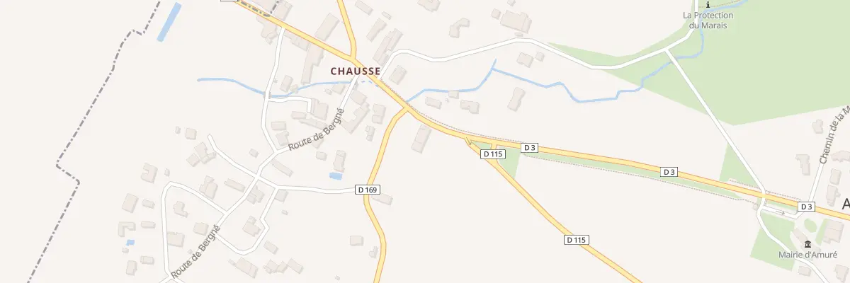 Plan du 36 Rte de Niort-marans à Amuré