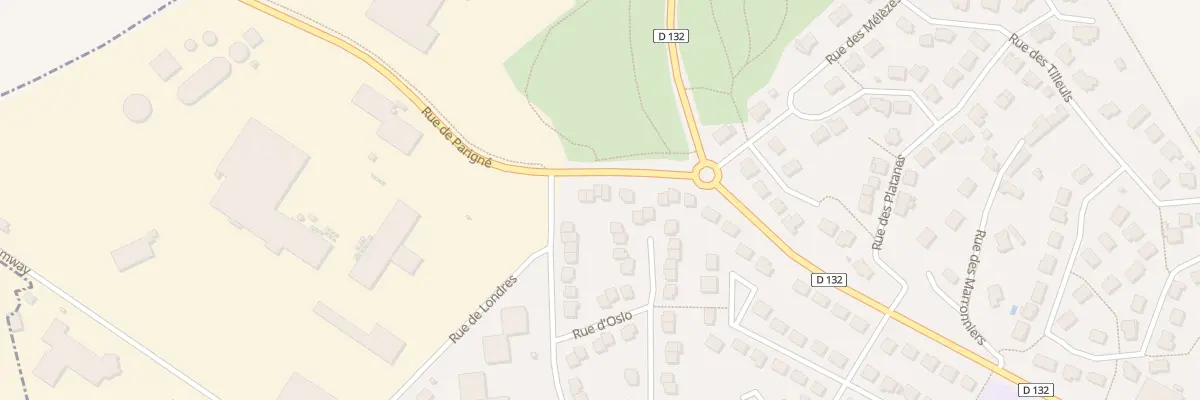 Plan du 87 Rue de Parigné à Mayenne
