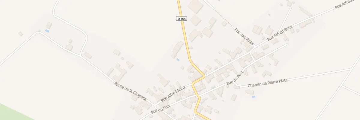 Plan du 17 Rte de Courdault à Benet