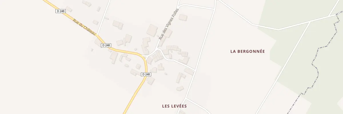 Plan du 7 Rue de la Bergonnée à Tanzac