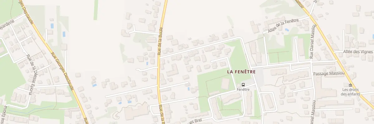 Plan du 136D Rue de la Boule à Saintes