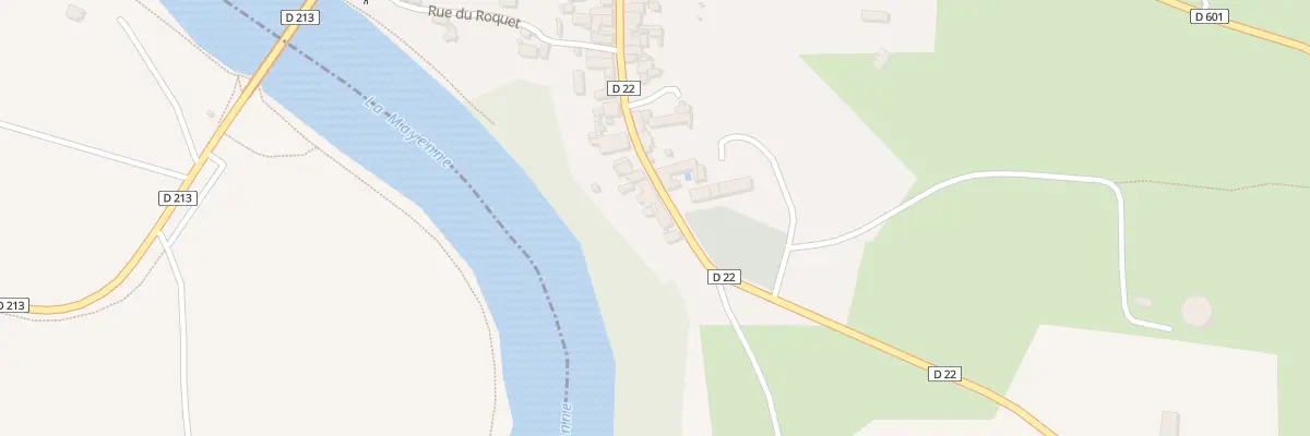 Plan du 56 Rue Dominique Godivièr à Daon
