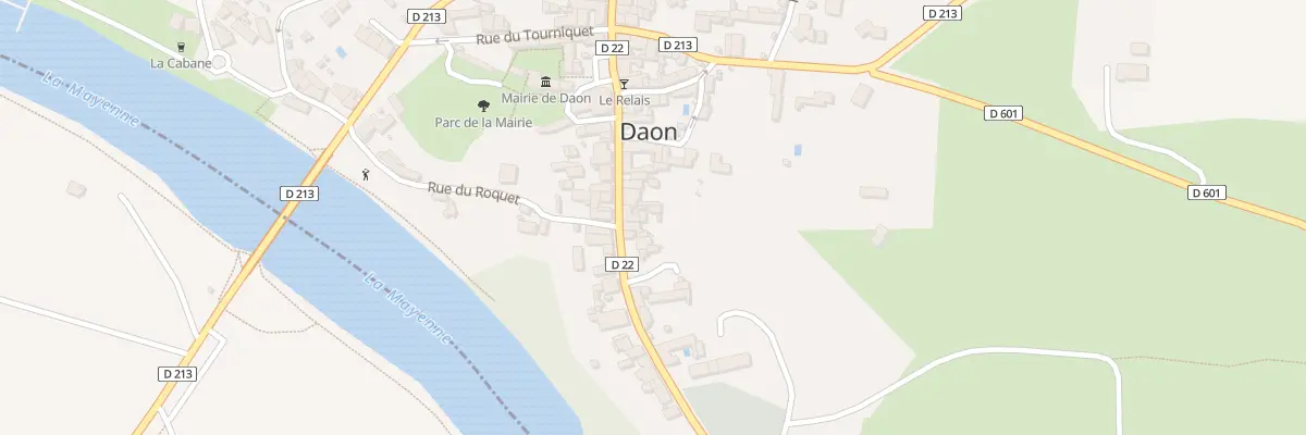 Plan du 65 Rue Dominique Godivièr à Daon