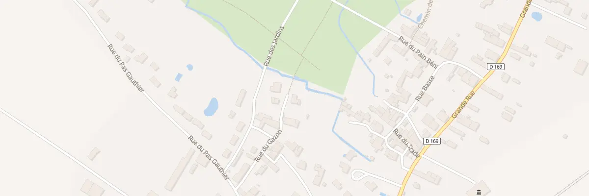 Plan du 18 Rue du Gazon à Prin-Deyrançon