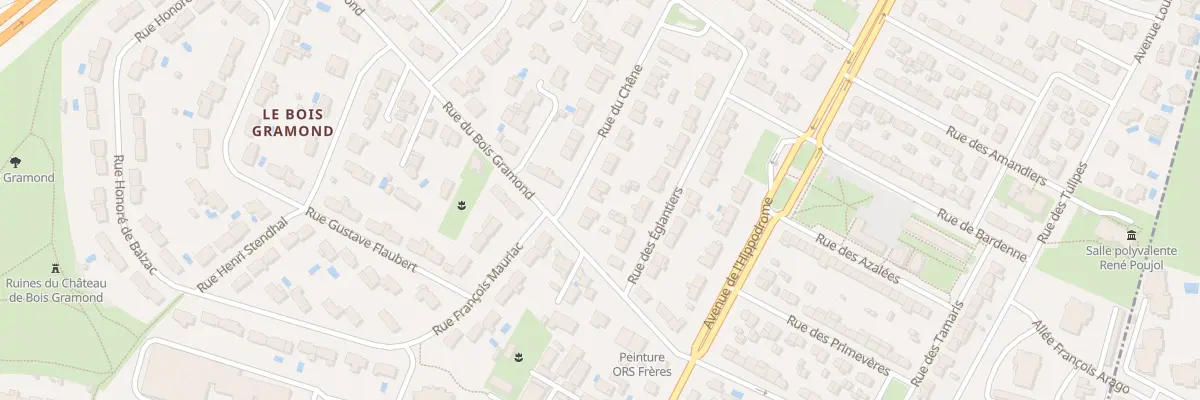 Plan du 6 Rue du Chene à Eysines