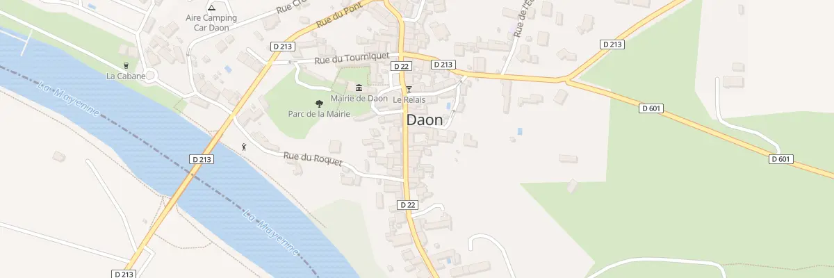 Plan du 57 Rue Dominique Godivièr à Daon