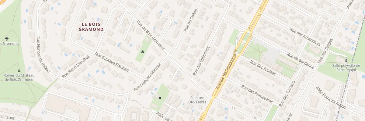 Plan du 2 Rue du Chene à Eysines