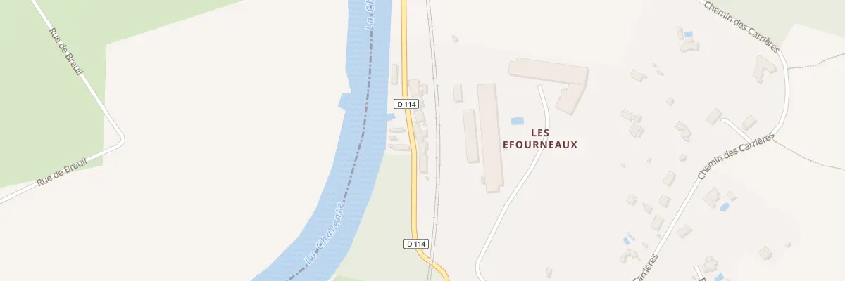 Plan du 108 Rte de Port la Pierre à Saint-Vaize