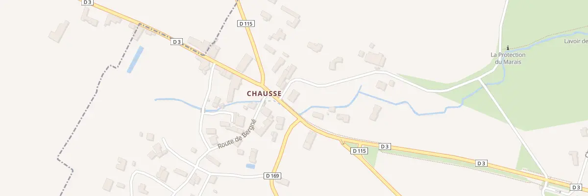 Plan du 2 Che du Port Goron à Amuré