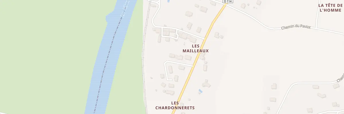 Plan du 6 All des Prés Mailleaux à Bussac-sur-Charente