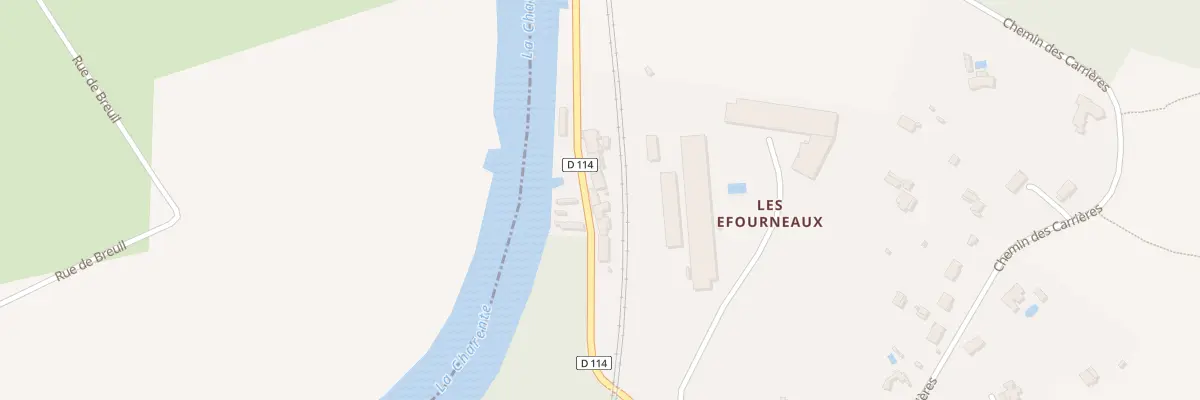 Plan du 110 Rte de Port la Pierre à Saint-Vaize