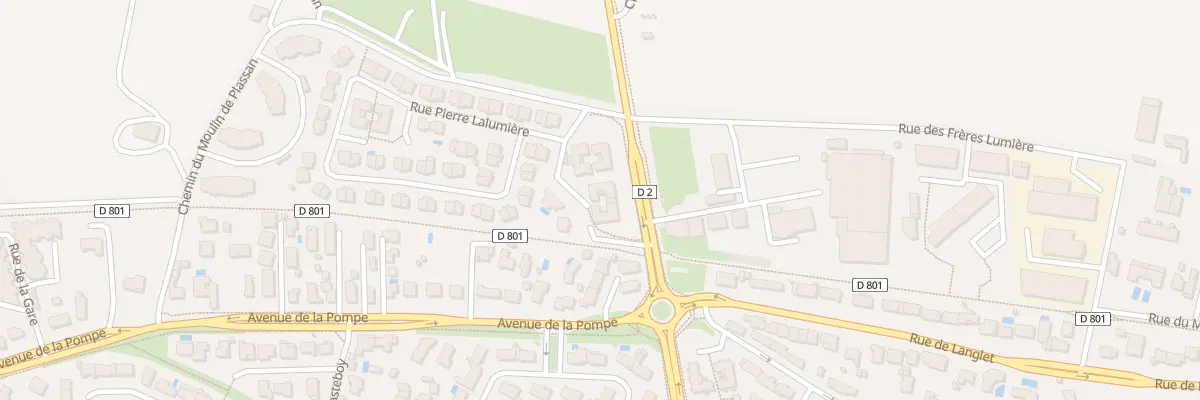 Plan du 1B Rue Pierre Lalumière à Eysines