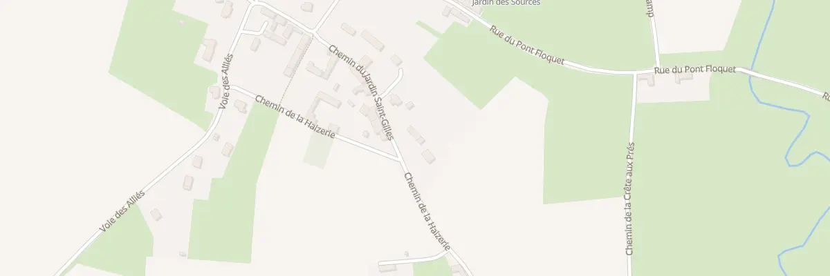 Plan du 173 Che du Jardin St Gilles à Vaux-sur-Seulles