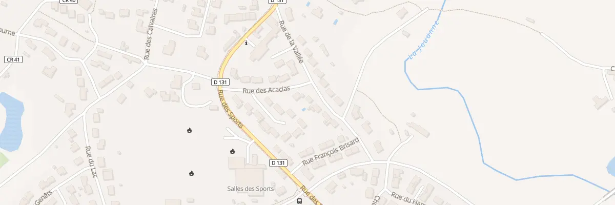 Plan du 8 Rue de la Vallée à Argentré