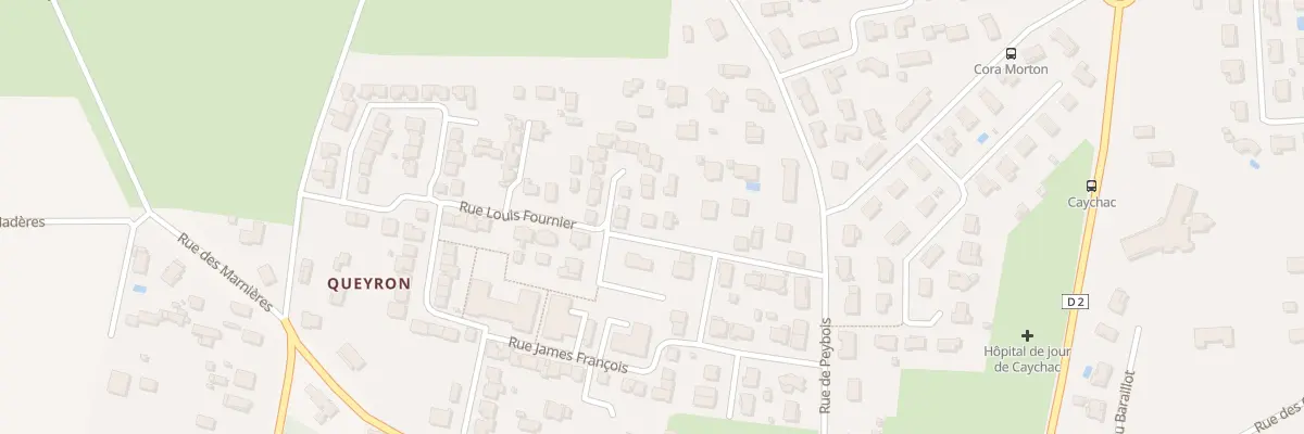 Plan du 39 Rue Louis Fournier à Blanquefort