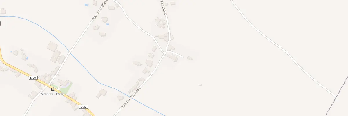 Plan du 6 Rue du Poundet à Verdets