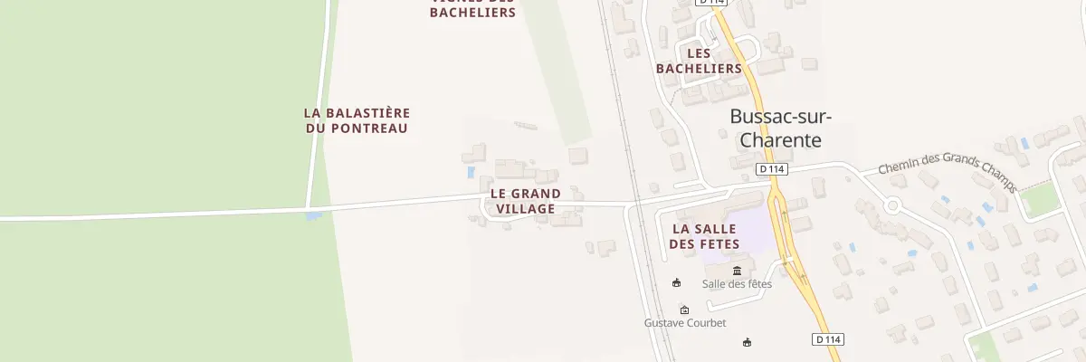 Plan du 20 Che de Grand Village à Bussac-sur-Charente