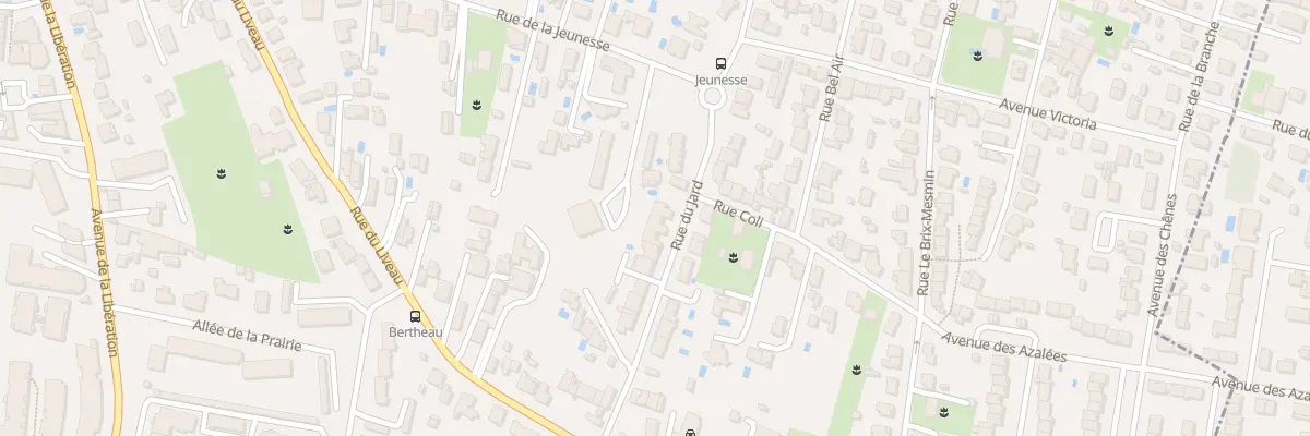 Plan du 90 Rue du Jard à Mérignac