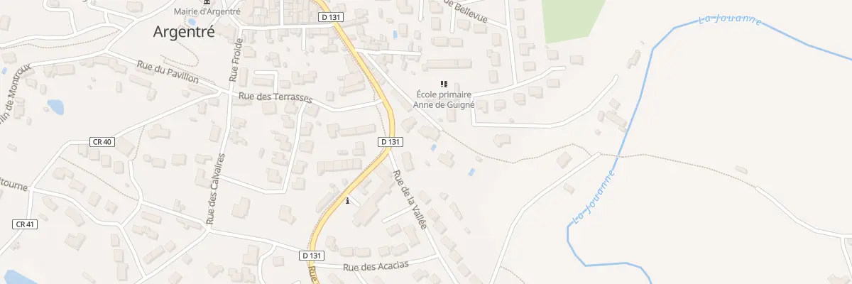 Plan du 33A Rue des Sports à Argentré