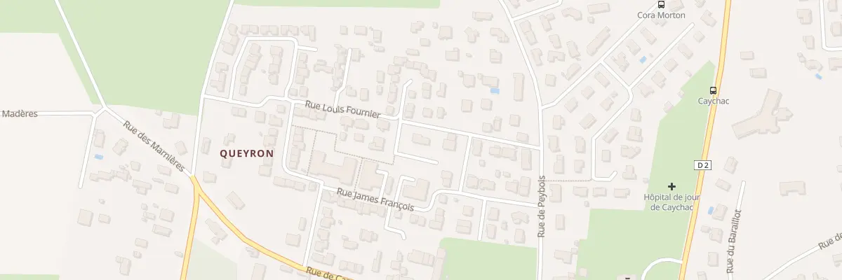 Plan du 29 Rue Alexandre Dumas à Blanquefort