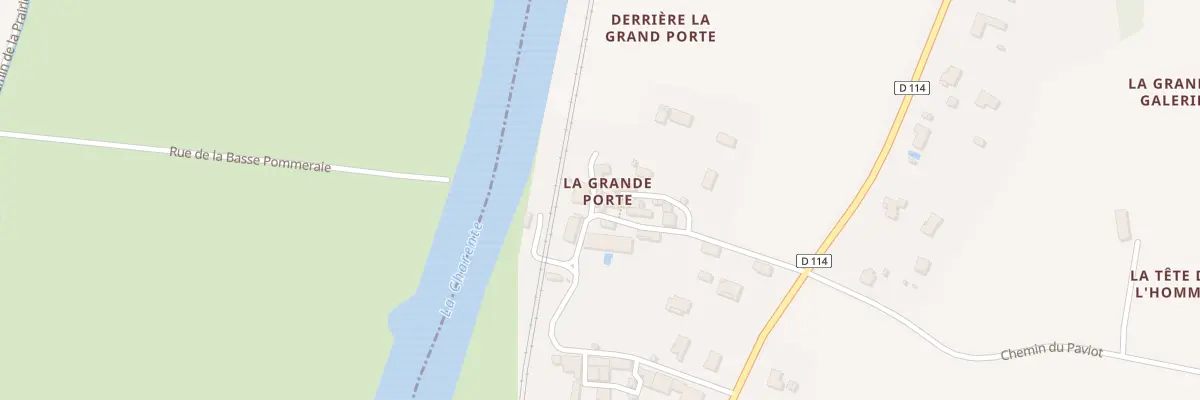 Plan du 16 Che de la Grand Porte à Bussac-sur-Charente