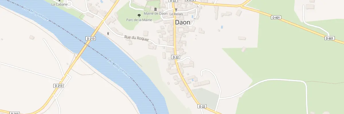 Plan du 46 Rue Dominique Godivièr à Daon