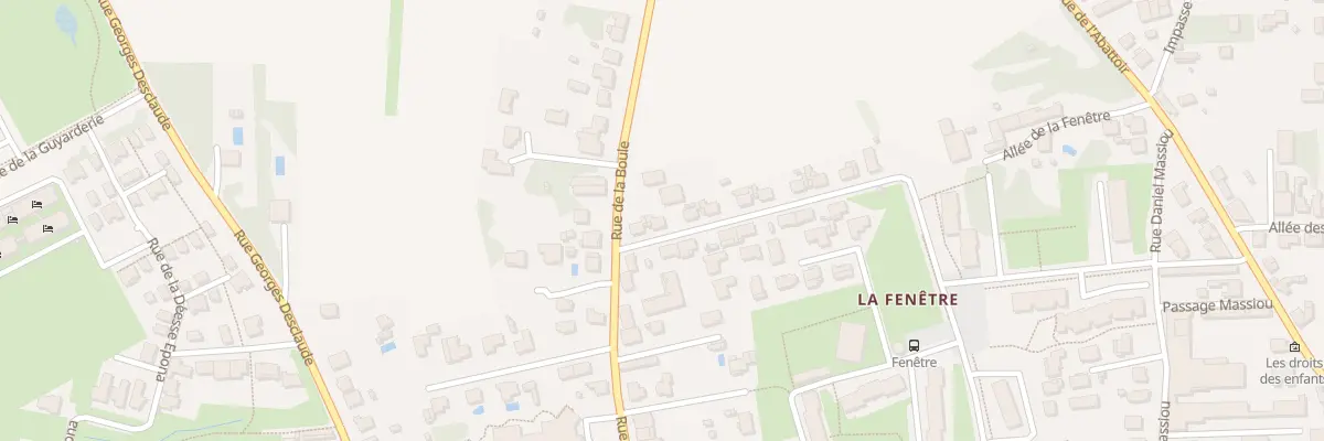 Plan du 3 Rue des Aubépines à Saintes