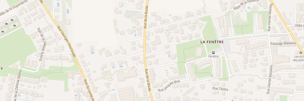 Plan du 136B Rue de la Boule à Saintes
