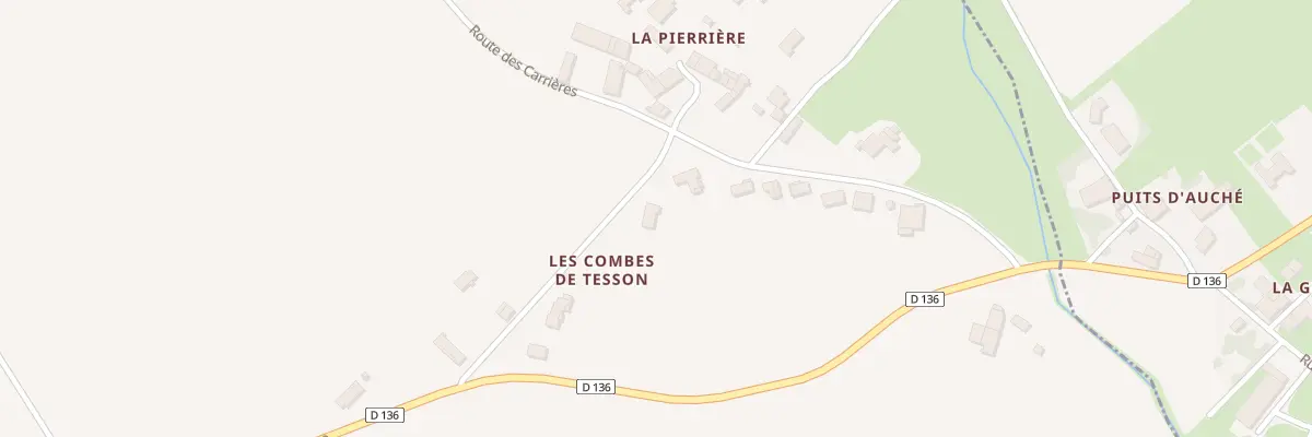 Plan du 8 Che de la Pierrière à Tesson