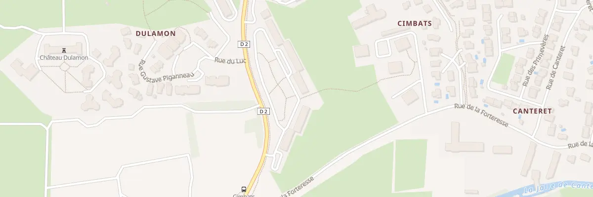 Plan du 9001 Av du Gen de Gaulle à Blanquefort