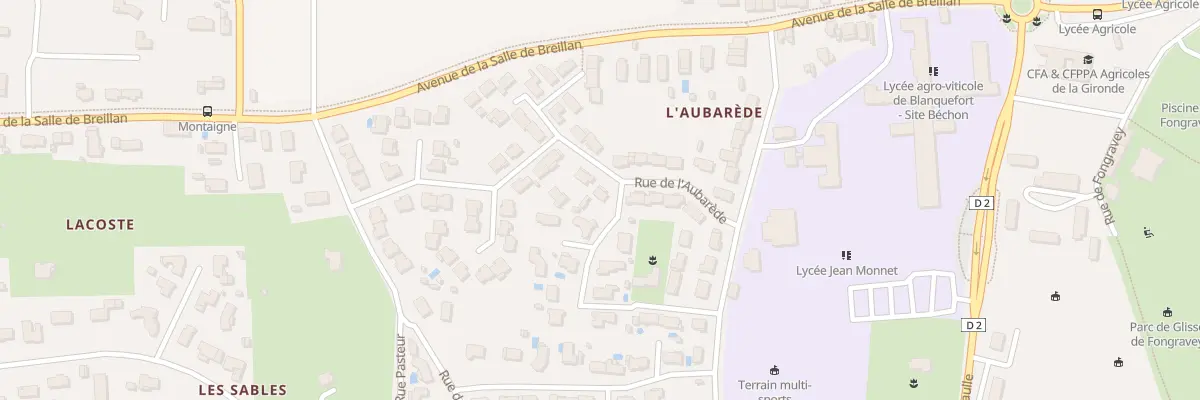 Plan du 19 Rue de Laubarede à Blanquefort