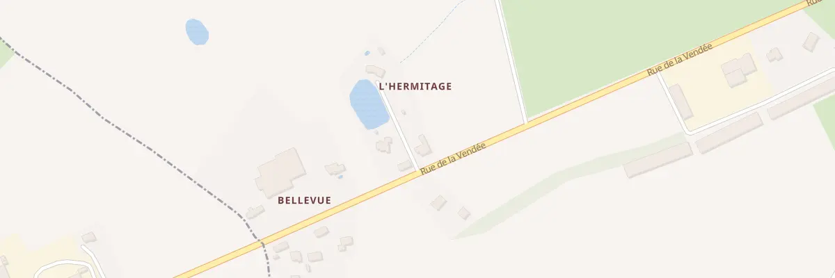 Plan du 64 Rue de la Vendée à Cirières