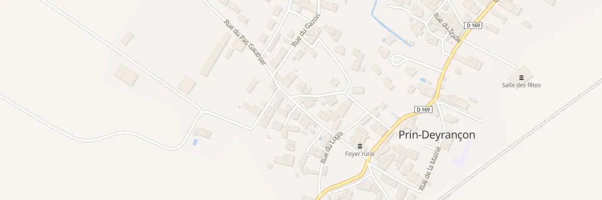 Plan du 17 Rue de Saintonge à Prin-Deyrançon